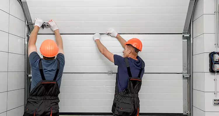 Garage Door Bottom Panel Repair in Campbell, CA