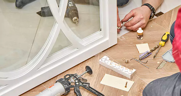Interior Patio Door Casing Repair in Campbell, CA