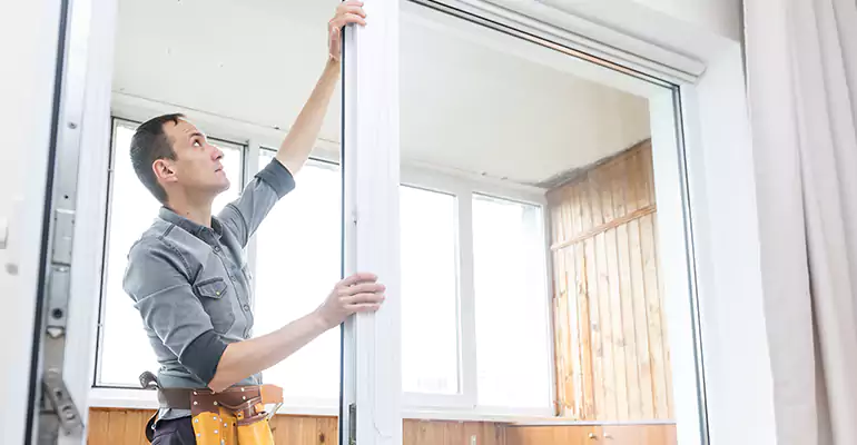 Aluminum Storefront Door Repair in Campbell, CA