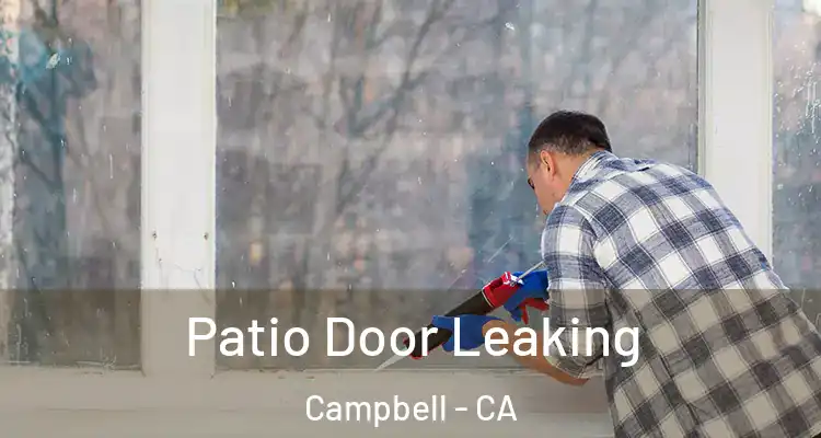  Patio Door Leaking Campbell - CA
